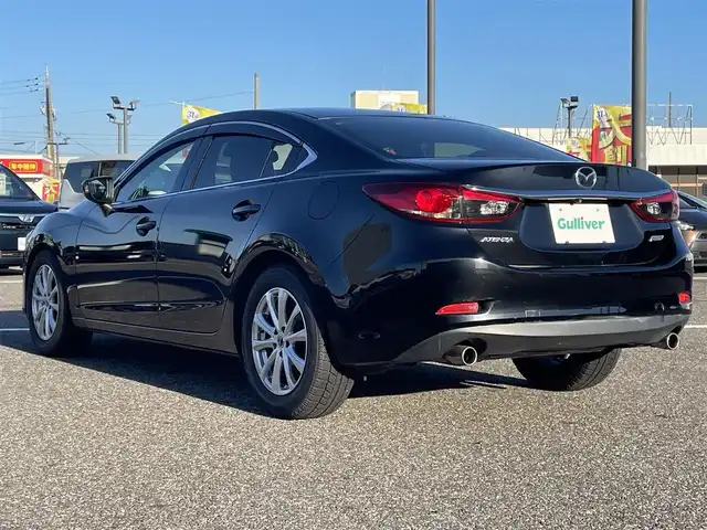 マツダ アテンザ セダン 25S Lパッケージ 島根県 2013(平25)年 6.1万km 黒 純正ナビ/Bluetooth/AFS/アイドリングストップ/プッシュスタート/ドアバイザー/ワンセグテレビ/ETC/シートヒーター/レーダークルーズコントロール/USB/横滑り防止装置/HID/BOSEサウンド+11スピーカー