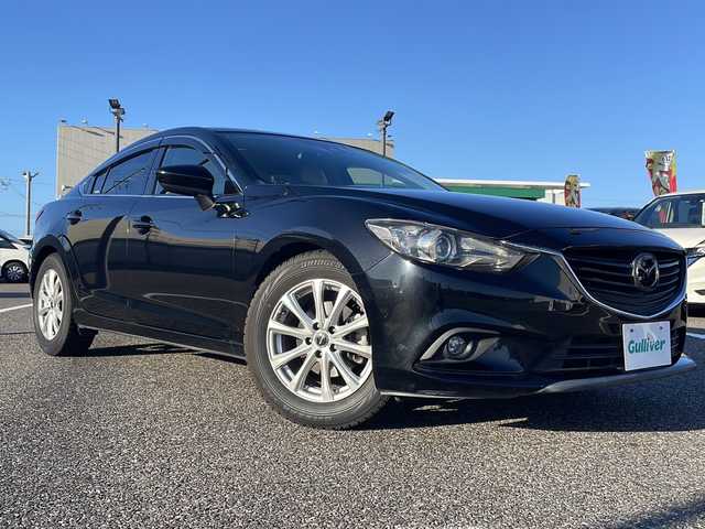 マツダ アテンザ セダン 25S Lパッケージ 島根県 2013(平25)年 6.1万km 黒 純正ナビ/Bluetooth/AFS/アイドリングストップ/プッシュスタート/ドアバイザー/ワンセグテレビ/ETC/シートヒーター/レーダークルーズコントロール/USB/横滑り防止装置/HID/BOSEサウンド+11スピーカー