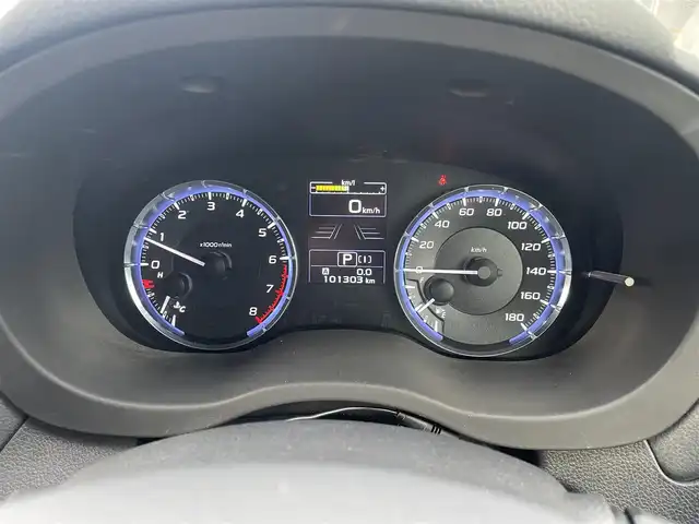 スバル レヴォーグ 1．6GT－S アイサイト 青森県 2014(平26)年 10.2万km ダークグレーメタリック 4WD/社外メモリナビ・フルセグTV/CD・DVD・Bluetooth・SD/バックカメラ/前席パワーシート/アイサイトver3/プリクラッシュブレーキ/追従クルーズコントロール/アクティブレーンキープ/サイド・カーテンエアバッグ/パドルシフト/ビルトインETC/純正フロアマット/LEDヘッドライト/フォグランプ/リアフォグランプ/純正18インチアルミ