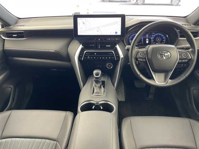 トヨタ ハリアー G 愛知県 2023(令5)年 1.3万km プラチナホワイトパールマイカ ワンオーナー/純正12.3インチナビ/USB/Miracast/Bluetooth/フルセグテレビ/バックカメラ/ドライブレコーダー/セーフティセンス/・プリクラッシュセーフティ/・レーダークルーズコントロール/・ロードサインアシスト/・ドライバー異常時対応システム/・横断歩行者検知機能/・緊急時操舵支援/・レーントレーシングアシスト/・アダプティブハイビーム/パーキングサポートブレーキ/ブラインドスポットモニター/パワーバックドア/ETC2.0/デジタルインナーミラー(ドラレコ付)/ハーフレザーシート/LEDヘッドライト