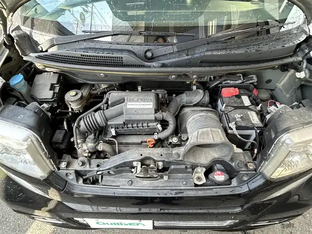 ホンダ Ｎ ＢＯＸ カスタム G ターボ Lパッケージ 岩手県 2016(平28)年 6.4万km スマートブラック ４WD/純正ナビ/FM/AM/フルセグ/Bluetooth/シティブレーキアクティブシステム/両側パワースライドア/クルーズコントロール/横滑り防止装置/シートヒーター/プッシュスタート/LEDライト/フォグランプ/スマートキー/スペアキー/純正バイザー/純正マット/ETC/夏タイヤ積載/保証書　取説