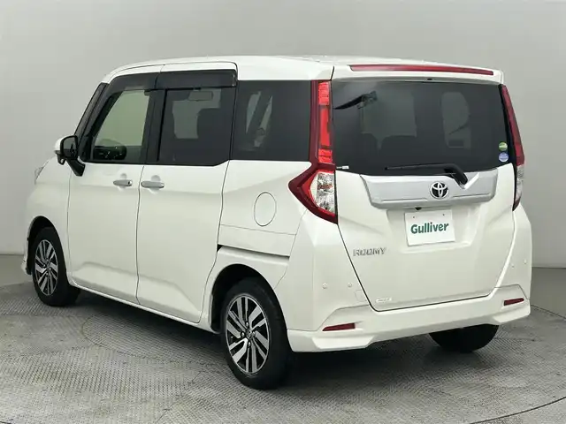 トヨタ ルーミー カスタムG 道央・札幌 2019(令1)年 0.7万km パールホワイトⅢ ・４WD/・寒冷地仕様/・社外ＳＤナビゲーション（AVN-R9W）/　ＣＤ／ＤＶＤ／ＳＤ／フルセグ／ＢＴ/・バックカメラ/・ETC/・両側パワースライドドア/・純正エンジンスターター/・前後コーナーセンサー/・横滑り防止装置/・衝突軽減ブレーキ/・先行車発進通知/・前後コーナーセンサー/・社外ドライブレコーダー前方録画/・クルーズコントロール/・前席シートヒーター/・純正AW14インチ/・スマートキー/・プッシュスタート/・純正フロアマット/・ウォークスルー/・オートライト/・LEDヘッドライト/・フロントフォグランプ/・レーンキープアシスト/・２列目サンシェード/・ワイパーデアイサー/・ステアリングスイッチ