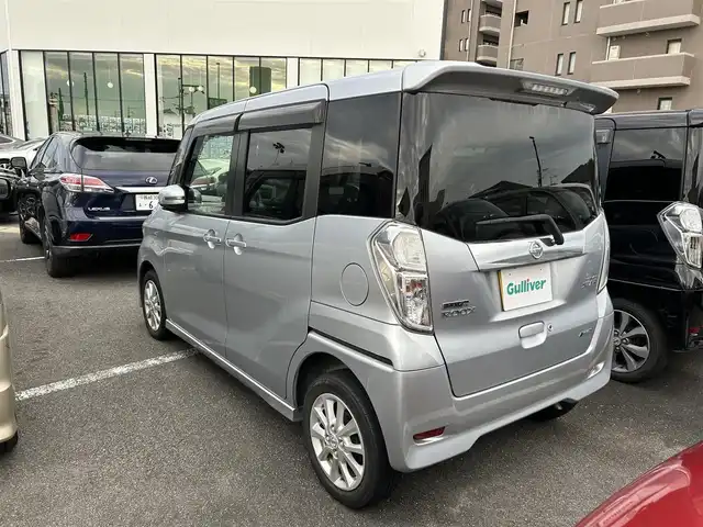 日産 デイズ ルークス ハイウェイスターX 長崎県 2014(平26)年 11.7万km クールシルバー 純正７インチSDナビ/ワンセグテレビ/DVD再生可/バックカメラ/ETC/純正アルミホイール/片側パワースライドドア