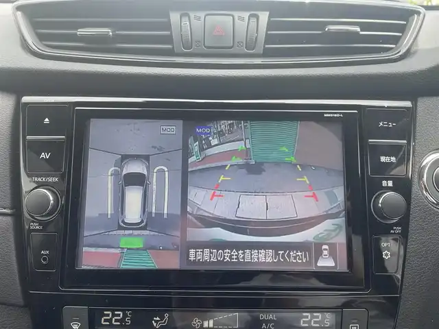 日産 エクストレイル 20Xi 長野県 2018(平30)年 1.5万km ダイヤモンドブラック 純正ナビ/Bluetooth/フルセグテレビ（キャンセラー有）/ETC/全方位カメラ/電動リアゲート/コーナーセンサー前後/ブレーキオートホールド/電子制御パーキング/デジタルインナー/クルーズコントロール（追従機能有）/オートライト/スペアキー/保証書/取り扱い説明書/純正AW付サマータイヤ積込