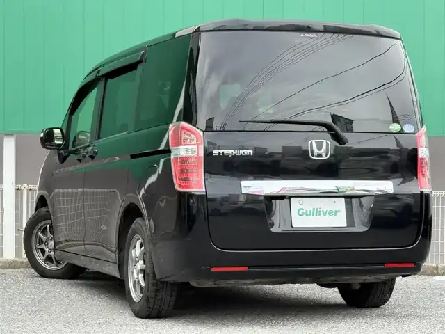 ホンダ ステップワゴン G コンフォートセレクション 千葉県 2012(平24)年 8.1万km クリスタルブラックパール 純正HDDナビ/フルセグテレビ/バックカメラ/フリップダウンモニター/両側パワースライドドア/クルーズコントロール/純正フロアマット/アイドリングストップ/横滑り防止装置/ETC