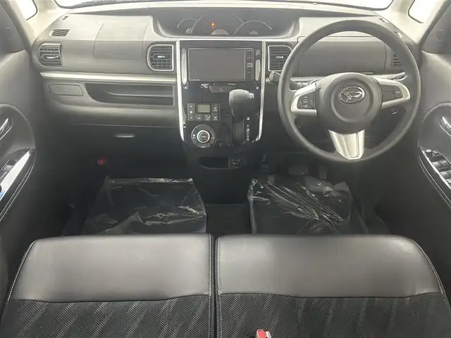 ダイハツ タント カスタムX トップED VS SAⅢ 埼玉県 2019(令1)年 5.2万km レーザーブルークリスタルシャイン 純正ナビ　フルセグ　CD DVD BT　全方位カメラ　ETC　ドラレコ　スマートアシスト　ハーフレザーシート　純正AW14インチ　両側電動　コーナーセンサー　LEDオートライト　