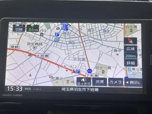ダイハツ タント カスタムX トップED VS SAⅢ 埼玉県 2019(令1)年 5.2万km レーザーブルークリスタルシャイン 純正ナビ　フルセグ　CD DVD BT　全方位カメラ　ETC　ドラレコ　スマートアシスト　ハーフレザーシート　純正AW14インチ　両側電動　コーナーセンサー　LEDオートライト　