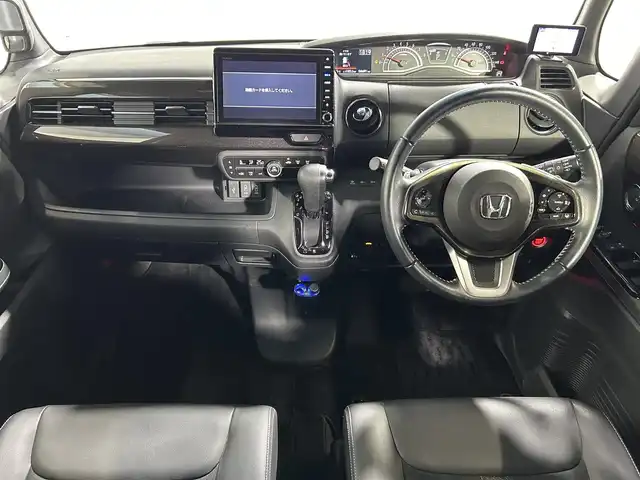 ホンダ Ｎ ＢＯＸ カスタム G EX ターボ ホンダセンシング 大阪府 2018(平30)年 4.7万km プラチナホワイトパール 純正ナビ(フルセグ/DVD再生/Bluetooth) バックカメラ ETC 両側パワースライドドア ハーフレザー 衝突軽減 レーダークルコン レーンアシスト スマートキー プッシュスタート ドラレコ