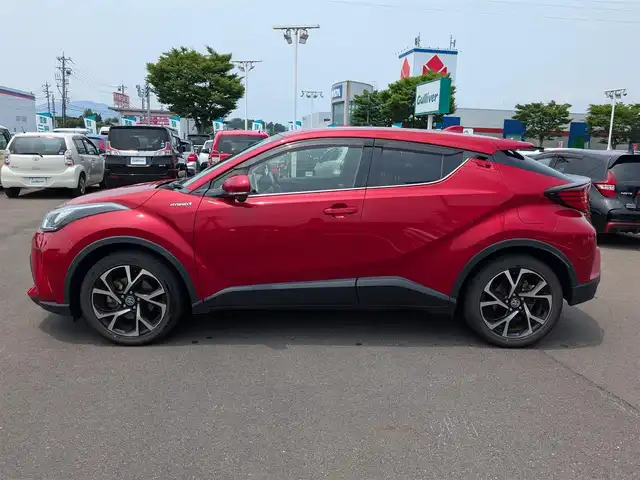トヨタ Ｃ－ＨＲ G 福井県 2020(令2)年 4.1万km エモーショナルレッドⅡ ワンオーナー車/純正18インチAW/全車速追従機能付クルーズコントロール/前後コーナーセンサー/ビルトインETC/LEDヘッドライト/Fフォグ/SOSボタン/オートホールド/衝突被害軽減システム/純正メモリナビ/レーンキープアシスト/横滑り防止装置/盗難防止装置/アイドリングストップ/スタッドレスタイヤ積込/ダブル＋サイドエアバッグ/カーテンエアバッグ/純正フロアマット