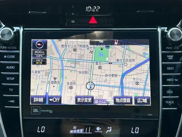 トヨタ ハリアー プログレス 大阪府 2018(平30)年 4.9万km ブラック マイコン制御＆スライド電動ムーンルーフ/JBLプレミアムサウンド/純正SDナビ（9.2インチ）/・フルセグテレビ/AM/FM/BT  /パノラミックビューモニター/安全装備/・プリクラッシュセーフティ（歩行者［昼］検知機能付衝突回避支援　　タイプ/ミリ波レーダー＋単眼カメラ方式）/・レーンディバーチャーアラート（スアリング制御付き）/・アダプティブハイビームシステム（AHS）/・レーダークルーズコントロール/・インテリジェントクリアランスソナー/・ドライブスタートコントロール/・車両接近通報装置/盗難防止システム/インテリジェントクリアランスソナー/ドライブレコーダー（NX-DR200S）/プッシュスタート/ドアバイザー/アイドリングストップ/ETC/取扱説明書/保証書/記録簿（H30.3/H30.9/R2.12/R5.1/R7.3)/スペアキー2本