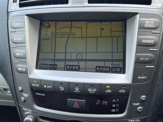 レクサス ＩＳ 250 バージョンL 秋田県 2007(平19)年 7.5万km ブルーイッシュパールクリスタルシャイン ・４WD/・寒冷地仕様/・純正ナビ/・バックカメラ/・ETC/・プッシュスタート/・MTモード付AT/・スマートキー/・クルーズコントロール/・D席＋N席パワーシート/・D席＋N席シートヒーター/・D席＋N席シートクーラー/・前後コーナーセンサー/・サンルーフ/・冬タイヤ積込