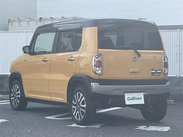 スズキ ハスラー Jスタイル Ⅱ 群馬県 2016(平28)年 7.5万km アクティブイエロー/ブラック2トーンルーフ プッシュスタート/純正ナビ（フルセグ/CD/DVD/AUX/BT）/アラウンドビューモニター/LEDオートライト/ハーフレザーシート/シートヒーター/純正15インチアルミホイール/ステアリングスイッチ/アイドリングストップ/スマートキー/保証書・取扱説明書