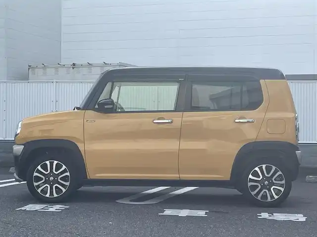 スズキ ハスラー Jスタイル Ⅱ 群馬県 2016(平28)年 7.5万km アクティブイエロー/ブラック2トーンルーフ プッシュスタート/純正ナビ（フルセグ/CD/DVD/AUX/BT）/アラウンドビューモニター/LEDオートライト/ハーフレザーシート/シートヒーター/純正15インチアルミホイール/ステアリングスイッチ/アイドリングストップ/スマートキー/保証書・取扱説明書