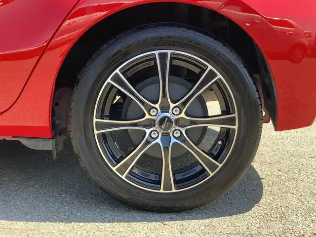 トヨタ アクア G 静岡県 2013(平25)年 7.6万km スーパーレッドⅤ 純正メモリーナビ(NSCP-W62)/　AM FM CD Bluetooth ワンセグ/LEDオートヘッドランプ/革巻きステアリング/ステアリングスイッチ/スマートキー＆プッシュスタート/社外16インチアルミホイール/ECO/EV MODE/スポーツペダル/純正ラゲッジマット/純正フロアマット/レザー調シートカバー/ワンオーナー/ETC/バックモニター