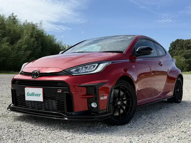 トヨタ ＧＲヤリス RZ ハイパフォーマンス ファーストED 兵庫県 2020(令2)年 3.7万km エモーショナルレッドⅡ TRDエアロ(F/S/RU)/純正ナビ/ETC2.0/LEDヘッドライト/純正18インチAW/AUTOライト/MT車/トヨタセーフティセンス