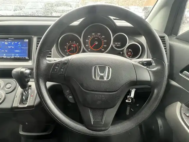 ホンダ クロスロード 20Xi 秋田県 2007(平19)年 13.3万km アトランティックブルーグレーメタリック 社外ナビ/スマートキー/４WD/バックカメラ/リモコンキー/社外アルミ/ETC/ステアリングスイッチ/前席シートヒーター/純正フロアマット/フリップダウンモニター/純正ドアバイザー/オートライト/パワーステアリング/パワーウィンドウ/寒冷地仕様/電動格納ミラー/保証書/取扱説明書/記録簿