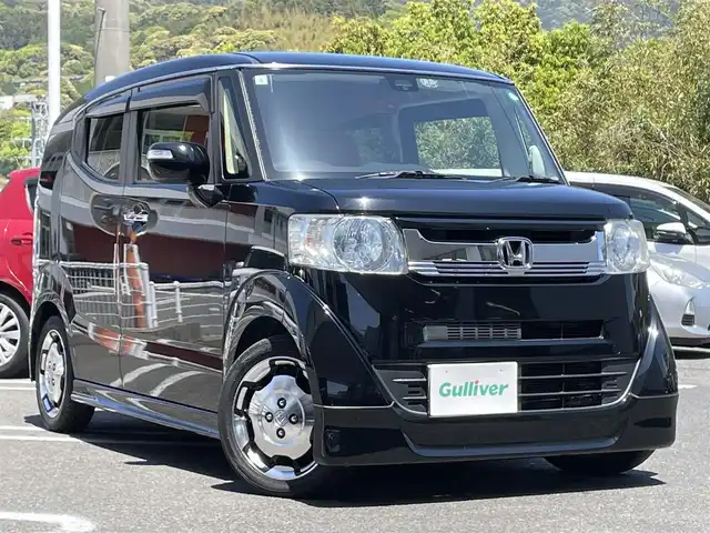 ホンダ Ｎ ＢＯＸ スラッシュ X ターボパッケージ 長崎県 2017(平29)年 3.6万km クリスタルブラックパール ・ワンオーナー/・純正ナビ（ＣＤ／ＦＭ／ＡＭ／ＴＶ）/・前席シートヒーター/・パドルシフト/・ＥＴＣ/・電子パーキング/・ステアリングヒーター/・１５アルミホイール/・本革ステアリング/シフトレバー/・サウンドマッピングシステム/・USB×２/・オートライト/・横滑り防止装置