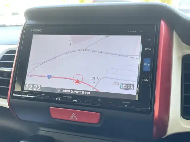 ホンダ Ｎ ＢＯＸ スラッシュ X ターボパッケージ 長崎県 2017(平29)年 3.6万km クリスタルブラックパール ・ワンオーナー/・純正ナビ（ＣＤ／ＦＭ／ＡＭ／ＴＶ）/・前席シートヒーター/・パドルシフト/・ＥＴＣ/・電子パーキング/・ステアリングヒーター/・１５アルミホイール/・本革ステアリング/シフトレバー/・サウンドマッピングシステム/・USB×２/・オートライト/・横滑り防止装置