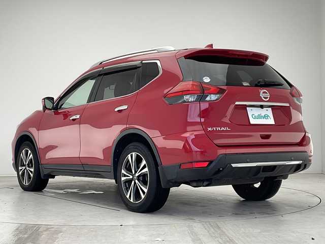 日産 エクストレイル 20X 愛知県 2017(平29)年 4万km バーニングレッド 衝突軽減システム/SDナビ/フルセグ/CD DVD/Bluetooth/バックカメラ/電動リアゲート/コーナーセンサー/純正アルミホイール/ルーフレール/４WD/LED/ETC/ダウンヒルアシストコントロール/ステアリングスイッチ/スマートキー/プッシュスタート