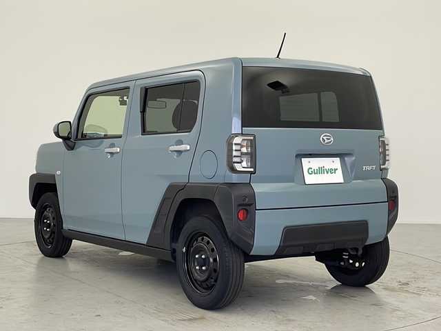 ダイハツ タフト X 愛知県 2021(令3)年 5.3万km レイクブルーメタリック ストラーダSDナビ・フルセグTV/CD・Bluetooth再生/バックカメラ/スマートキー/コーナーセンサー/LEDヘッドライト/ETC/ガラスルーフ/オートエアコン