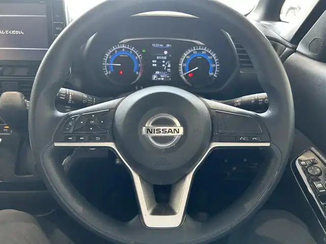 日産 ルークス ハイウェイスター X 群馬県 2021(令3)年 1万km アトランティックブルー 登録時9477km/純正9型SDナビ/CD・DVD・SD・USB/Bluetooth・フルセグTV/バック/サイド/フロント/全方位カメラ/純正ドライブレコーダー/パワースライドドア/インテリジェントエマージェンシーブレーキ/踏み間違え防止アシスト/車線逸脱防止支援システム/ふらつき警報/標識認識機能/アイドリングストップ/LEDヘッドライト/LEDフォグランプ/純正アルミホイール/純正フロアマット