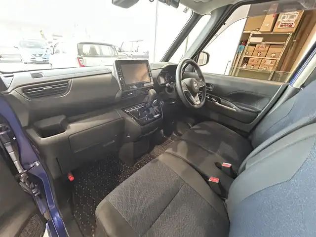 日産 ルークス ハイウェイスター X 群馬県 2021(令3)年 1万km アトランティックブルー 登録時9477km/純正9型SDナビ/CD・DVD・SD・USB/Bluetooth・フルセグTV/バック/サイド/フロント/全方位カメラ/純正ドライブレコーダー/パワースライドドア/インテリジェントエマージェンシーブレーキ/踏み間違え防止アシスト/車線逸脱防止支援システム/ふらつき警報/標識認識機能/アイドリングストップ/LEDヘッドライト/LEDフォグランプ/純正アルミホイール/純正フロアマット