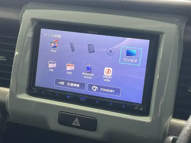 スズキ ハスラー タフワイルド 秋田県 2018(平30)年 8.1万km オフブルーメタリック/ブラック 2トーン ４WD/デュアルカメラブレーキサポート/社外メモリナビ（DVD/CD/BT/AM/FM/USB）/ワンセグ（走行中視聴可能）/スマートキー/アイドリングストップ/プッシュスタート/レーンキープアシスト/ダウンヒルアシストコントロール/ステアリングスイッチ/前席シートヒーター/ドライブレコーダー/ETC/ルーフレール/社外フロアマット/社外ドアバイザー/オートライト/オートエアコン/パワーステアリング/パワーウィンドウ/横滑り防止/盗難防止装置/寒冷地仕様/電動格納ウィンカーミラー/保証書/取扱説明書/記録簿/スペアキー×１