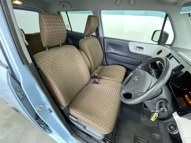 日産 モコ S 群馬県 2013(平25)年 6.3万km エアブルーメタリック 禁煙車　社外ナビ　バックカメラ　ワンセグ　ＣＤ再生機能　ドライブレコーダー　アイドリングストップ　リモコンキー　横滑り防止装置　ＡＢＳ　ヘッドライトレベライザー　パワーステアリング　パワーウィンドウ
