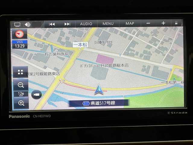 日産 キックス X ツートーンインテリアED 兵庫県 2022(令4)年 2.3万km ダークブルー 社外メモリナビ(CD/DVD/SD/Bluetooth/フルセグTV)/全方位カメラ/レザーシート/シートヒーター/純正17インチアルミホイール/純正フロアマット/ルーフレール/オートライト/LEDヘッドライト/コーナーセンサー/デジタルインナーミラー/ETC/ステアリングジーター/スペアキー