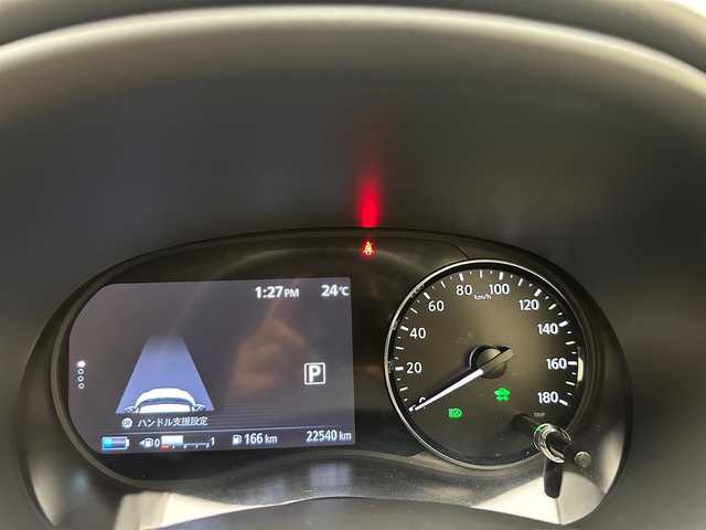 日産 キックス X ツートーンインテリアED 兵庫県 2022(令4)年 2.3万km ダークブルー 社外メモリナビ(CD/DVD/SD/Bluetooth/フルセグTV)/全方位カメラ/レザーシート/シートヒーター/純正17インチアルミホイール/純正フロアマット/ルーフレール/オートライト/LEDヘッドライト/コーナーセンサー/デジタルインナーミラー/ETC/ステアリングジーター/スペアキー