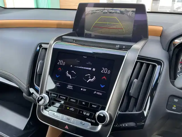 トヨタ クラウン ハイブリッド S エレガンススタイルⅡ 宮崎県 2020(令2)年 5.2万km ホワイトパールクリスタルシャイン 純正ナビ（フルセグTV/CD/DVD/）　/バックカメラ/BSM/クリアランスソナー/電動ハーフレザーシート/シートヒーター/追従式レーダークルーズコントロール　/ＥＴＣ　/純正フロアマット/純正１８ＡＷ/純正エアバックW＋サイド/オートＬＥＤライト　/フォグランプ　/スマートキー