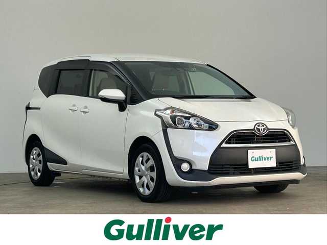 トヨタ シエンタ 千葉県 2016(平28)年 8.1万km ホワイトパールクリスタルシャイン セーフティセンスC/・プリクラッシュセーフティシステム/・レーンディパーチャーアラート/・オートマチックハイビーム/純正7インチメモリーナビ/・Bluetooth/・ワンセグTV/・バックカメラ/片側パワースライドドア/スマートキー/プッシュスタート