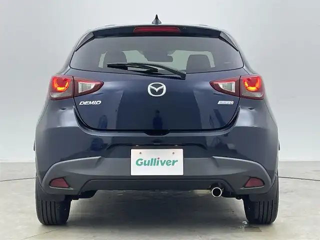 マツダ デミオ 岡山県 2016(平28)年 2.3万km ディープクリスタルブルーマイカ 純正ナビ　/シートヒーター　/ＬＥＤヘッドライト　/ＥＴＣ　/クルーズコントロール　/ブラインドスポットモニター　/フルセグ　/Ｂｌｕｅｔｏｏｔｈ　/スマートキー　/アイドリングストップ　/オートライト　/フォグライト/禁煙車/ヘッドアップディスプレイ/パドルシフト