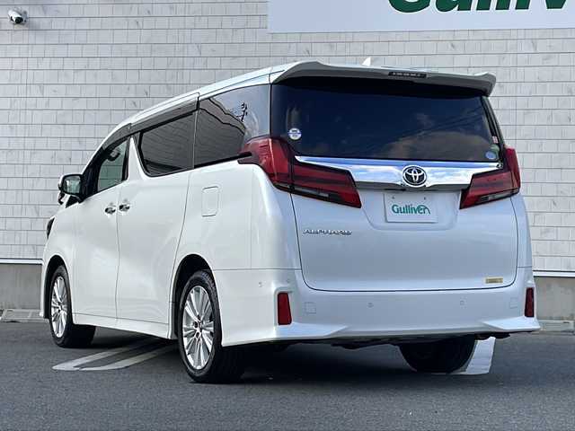 トヨタ アルファード S 山形県 2018(平30)年 6.9万km ホワイトパールクリスタルシャイン 禁煙車/Toyota Safety Sense P/・プリクラッシュセーフティ/・レーンディパーチャーアラート/・オートマチックハイビーム/・レーダークルーズコントロール/ブラインドスポットモニター/純正ナビ(CD.DVD.BT.SD.USB.AUX)/バックカメラ/フルセグ/JBLサウンド/純正フリップダウンモニター/両側パワースライドドア/ビルトインETC2.0/パーキングアシスト/クリアランスソナー/電動パーキングブレーキ/オートホールド/LEDヘッドライト/スタッドレスタイヤ積込み（AW付）