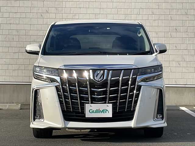 トヨタ アルファード S 山形県 2018(平30)年 6.9万km ホワイトパールクリスタルシャイン 禁煙車/Toyota Safety Sense P/・プリクラッシュセーフティ/・レーンディパーチャーアラート/・オートマチックハイビーム/・レーダークルーズコントロール/ブラインドスポットモニター/純正ナビ(CD.DVD.BT.SD.USB.AUX)/バックカメラ/フルセグ/JBLサウンド/純正フリップダウンモニター/両側パワースライドドア/ビルトインETC2.0/パーキングアシスト/クリアランスソナー/電動パーキングブレーキ/オートホールド/LEDヘッドライト/スタッドレスタイヤ積込み（AW付）
