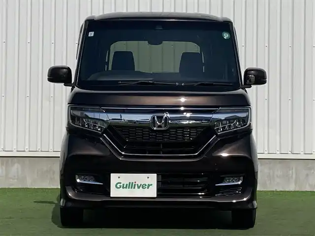 ホンダ Ｎ ＢＯＸ カスタム G L ホンダセンシング 香川県 2019(令1)年 4.2万km プレミアムグラマラスブロンズP 登録時走行距離：41119km/ディーラー純正ナビ/　CD DVD BT フルセグTV/バックカメラ/パワースライドドア/衝突被害軽減装置/レーンキープアシスト/レーダークルーズコントロール/横滑り防止装置/LEDヘッドライト/オートライト/フォグランプ/ビルトインETC/ステアリングスイッチ/プッシュスタート/スマートキー