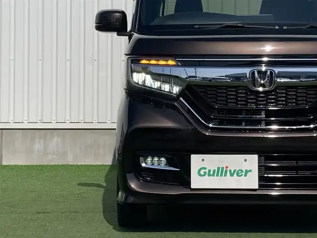 ホンダ Ｎ ＢＯＸ カスタム G L ホンダセンシング 香川県 2019(令1)年 4.2万km プレミアムグラマラスブロンズP 登録時走行距離：41119km/ディーラー純正ナビ/　CD DVD BT フルセグTV/バックカメラ/パワースライドドア/衝突被害軽減装置/レーンキープアシスト/レーダークルーズコントロール/横滑り防止装置/LEDヘッドライト/オートライト/フォグランプ/ビルトインETC/ステアリングスイッチ/プッシュスタート/スマートキー