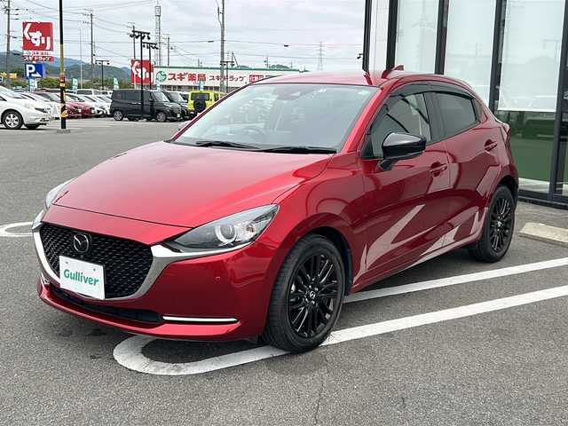 マツダ マツダ２ XD ブラックトーンエディション 岐阜県 2022(令4)年 3.1万km ソウルレッドクリスタルM 純正ナビ　/全方位カメラ　/前後ドライブレコーダー　/レーダークルーズコントロール　/前後コーナーセンサー　/レーンキープアシスト　/横滑り防止装置　/アイドリングストップ/ＬＥＤヘッドライト　/オートライト　/プッシュスタート　/スペアキー/純正16インチアルミホイール/純正フロアマット