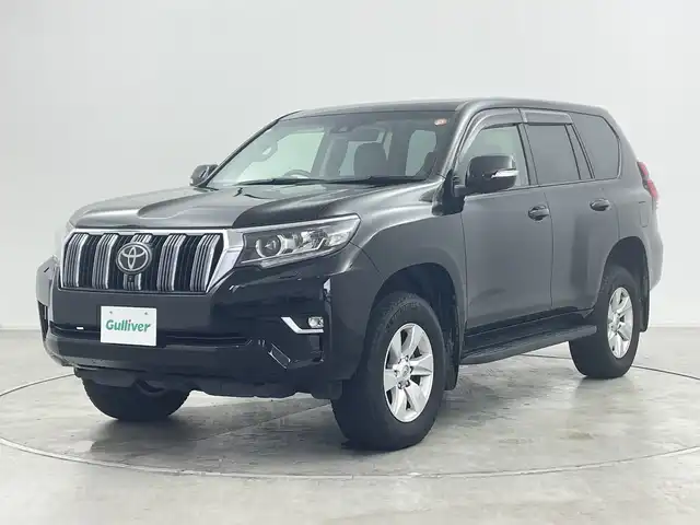 トヨタ ランドクルーザー プラド TX Lパッケージ 群馬県 2021(令3)年 4.7万km ブラック 雹害　純正９型ナビ　フルセグＴＶ　全周囲カメラ　サンルーフ　シートヒーター／エアーシート　衝突被害軽減ブレーキ　レーンアシスト　パワーシート　オートハイビーム　ＢＳＭ　ＬＥＤ　ＥＴＣ２．０　禁煙車