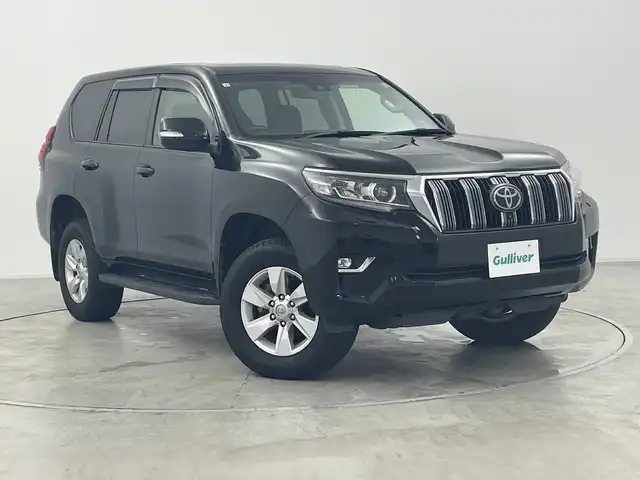 トヨタ ランドクルーザー プラド TX Lパッケージ 群馬県 2021(令3)年 4.7万km ブラック 雹害　純正９型ナビ　フルセグＴＶ　全周囲カメラ　サンルーフ　シートヒーター／エアーシート　衝突被害軽減ブレーキ　レーンアシスト　パワーシート　オートハイビーム　ＢＳＭ　ＬＥＤ　ＥＴＣ２．０　禁煙車