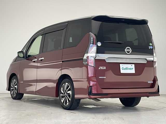 日産 セレナ 愛知県 2020(令2)年 5.5万km マルーンレッド 2トーン プロパイロット/衝突被害軽減ブレーキ/純正10インチSD（ナビなし）/フリップダウンモニター/全方位カメラ/両側パワースライドドア/クルーズコントロール/フルセグTV/CD DVD/Bluetooth/バックカメラ/コーナーセンサー/純正アルミホイール/ブラインドスポットモニター/リアオートエアコン/ドライブレコーダー/ETC/ステアリングスイッチ/スマートキー/プッシュスタート
