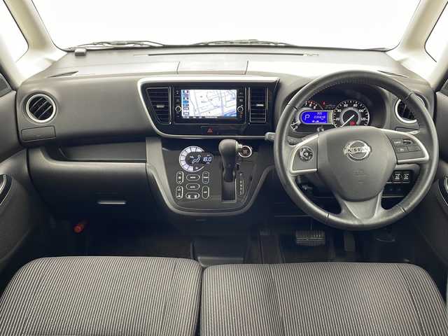 日産 デイズ ルークス ハイウェイスター Gターボ 千葉県 2018(平30)年 3.6万km ホワイトパール 純正ナビ/Bluetooth CD DVD フルセグ AUX/全方位カメラ/ＥＴＣ/フロアマット/両側パワースライドドア/ドライブレコーダー/純正アルミホイール/ＬＥＤヘッドライト/プッシュスタート/スマートキー/ウィンカーミラー/ステアリングスイッチ/衝突軽減ブレーキ/レーンキープアシスト/コーナーセンサー/アイドリングストップ/レーダークルーズコントロール