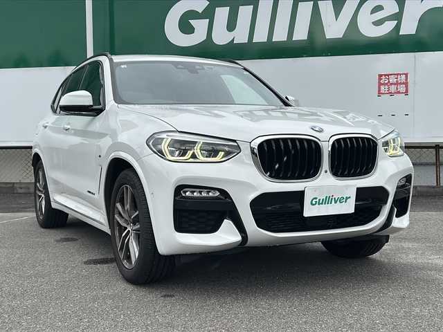 ＢＭＷ Ｘ３ 20d xDrive Mスポーツ 福島県 2018(平30)年 12.4万km パール ハーフレザーシート/純正ナビ/全方位カメラ/クルーズコントロール/純正19inアルミホイール/オートライト/ＬＥＤライト/オートハイビーム/ウィンカーミラー/電動格納ミラー/スマートキー/プッシュスタート/Ｗ＋カーテンエアバッグ/横滑り防止装置/ＡＢＳ/フロアマット/取扱説明書/ブレーキオートホールド/ステアリングスイッチ/デジタルメーター/シートメモリー/シートヒーターD.N席/パワーシートD.N席/電動リアゲート/ワイヤレス充電/ハーマンカードン/パーキングセンサー/アイドリングストップ/MTモード付AT