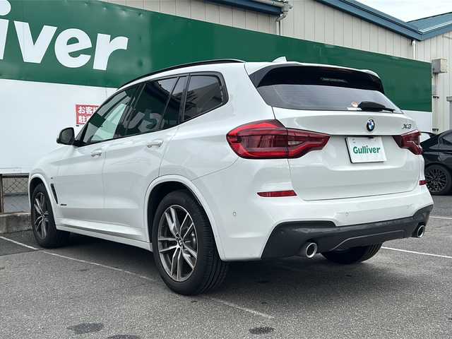 ＢＭＷ Ｘ３ 20d xDrive Mスポーツ 福島県 2018(平30)年 12.4万km パール ハーフレザーシート/純正ナビ/全方位カメラ/クルーズコントロール/純正19inアルミホイール/オートライト/ＬＥＤライト/オートハイビーム/ウィンカーミラー/電動格納ミラー/スマートキー/プッシュスタート/Ｗ＋カーテンエアバッグ/横滑り防止装置/ＡＢＳ/フロアマット/取扱説明書/ブレーキオートホールド/ステアリングスイッチ/デジタルメーター/シートメモリー/シートヒーターD.N席/パワーシートD.N席/電動リアゲート/ワイヤレス充電/ハーマンカードン/パーキングセンサー/アイドリングストップ/MTモード付AT