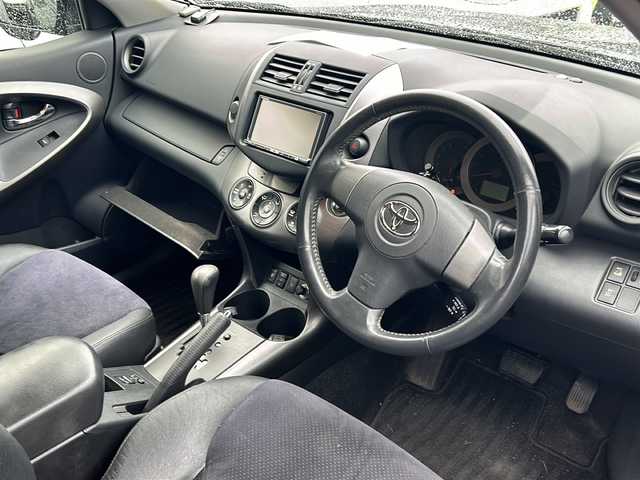 トヨタ ヴァンガード 240S Gパッケージ 山形県 2008(平20)年 11.4万km ブラック ４WD/社外HDDナビ/（AM/FM/TV）/クルーズコントロール/純正AW/純正フロアマット/サンルーフ/オートライト/フォグランプ/電動格納ミラー/ハーフレザーシート/スタッドレスタイヤ車載