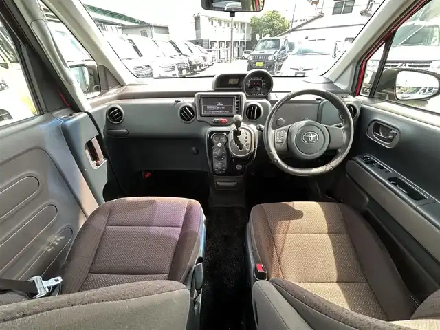 トヨタ スペイド G 愛知県 2014(平26)年 3.7万km スーパーレッドⅤ サイドバイザー/純正フロアマット/片側パワースライドドア/SD純正ナビ/FM/AM/BT/CD/SD/ワンセグTV/バックカメラ/運転席シートヒーター/アイドリングストップ/ETC/ハロゲンライト/オートライト/パワーステアリング/パワーウィンドウ/ABS/横滑り防止装置/取扱説明書/スペアキー/スマートキー