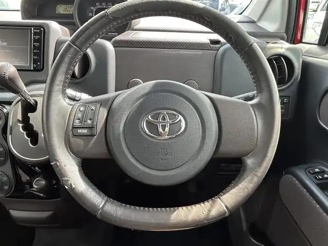 トヨタ スペイド G 愛知県 2014(平26)年 3.7万km スーパーレッドⅤ サイドバイザー/純正フロアマット/片側パワースライドドア/SD純正ナビ/FM/AM/BT/CD/SD/ワンセグTV/バックカメラ/運転席シートヒーター/アイドリングストップ/ETC/ハロゲンライト/オートライト/パワーステアリング/パワーウィンドウ/ABS/横滑り防止装置/取扱説明書/スペアキー/スマートキー