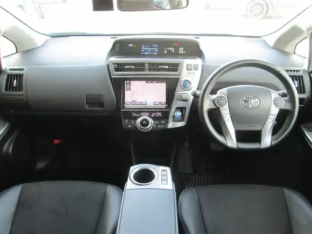 トヨタ プリウス α G ツーリングセレクション 千葉県 2016(平28)年 1.4万km ホワイトパールクリスタルシャイン ワンオーナー/純正SDナビ・フルセグTV/バックカメラ/オーディオ【CD/DVD/SD/BT/SD】/トヨタセーフティセンス/LEDヘッドライト/純正17インチアルミホイール/ウィンカードアミラー/クルーズコントロール/ハーフレザーシート/運転席パワーシート/革巻きステアリング/コーナーセンサー/前方ドライブレコダー/ビルトインETC/スマートキー/ディーラー整備記録簿(H29/H30/H31/R2/R3/R5/R7)