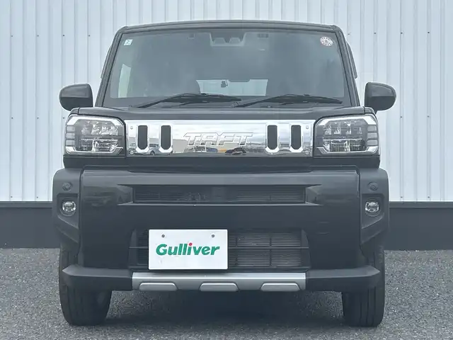 ダイハツ タフト G クロムベンチャー 千葉県 2024(令6)年 1.3万km ブラックマイカメタリック 社外ナビ（KENWOOD  MDV-D310）/(TV/BT/CD/DVD)/バックカメラ/衝突被害軽減システム/ガラスルーフ/横滑り防止装置/ETC/ドライブレコーダー/LEDヘッドライト/フォグランプ/オートライト/ウィンカーミラー/電動格納ミラー/純正15インチAW/シートヒーター/プッシュスタート/スマートキー/フロアマット/ドアバイザー