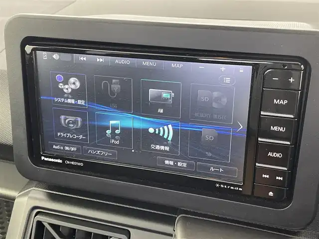 ダイハツ タフト G クロムベンチャー 群馬県 2023(令5)年 1.6万km セラミックグリーンM 社外7インチナビ/パノラマモニター/オートハイビーム/LEDヘッドライト/シートヒーター/純正15インチアルミホイール/ステアリングリモコン/電子パーキング/オートブレーキホールド/コーナーセンサー/スマートキー/禁煙車/ガラスルーフ/プッシュスタート/アイドリングストップ/スペアキー/純正フロアマット/フルセグテレビ